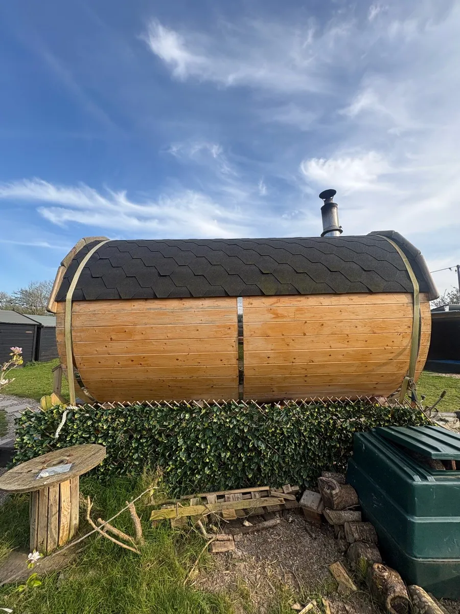 Mobile 12 person Sauna with Trailor - Image 2