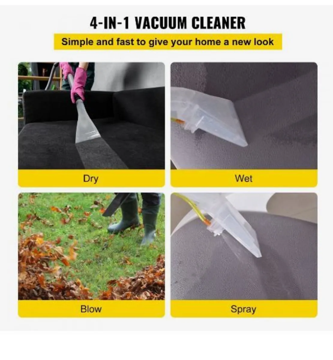 Wet Dry Vacuum Cleaner - Image 2