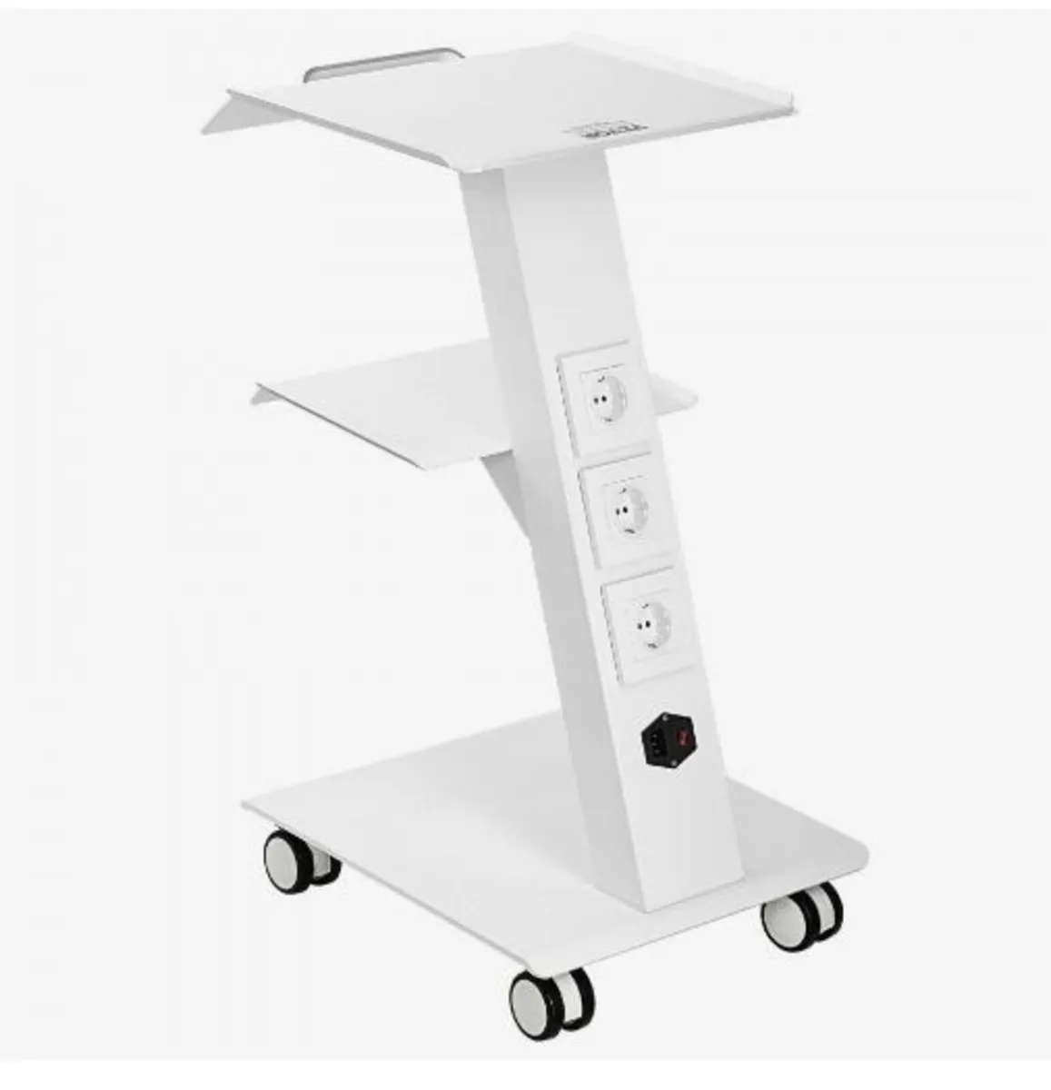 Lab Trolley, Rolling Lab Cart with Built-in Socket - Image 1