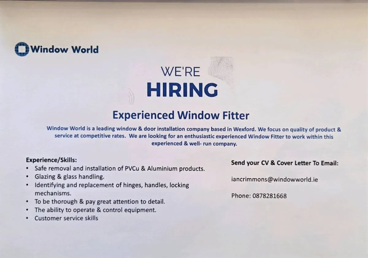 Window fitter