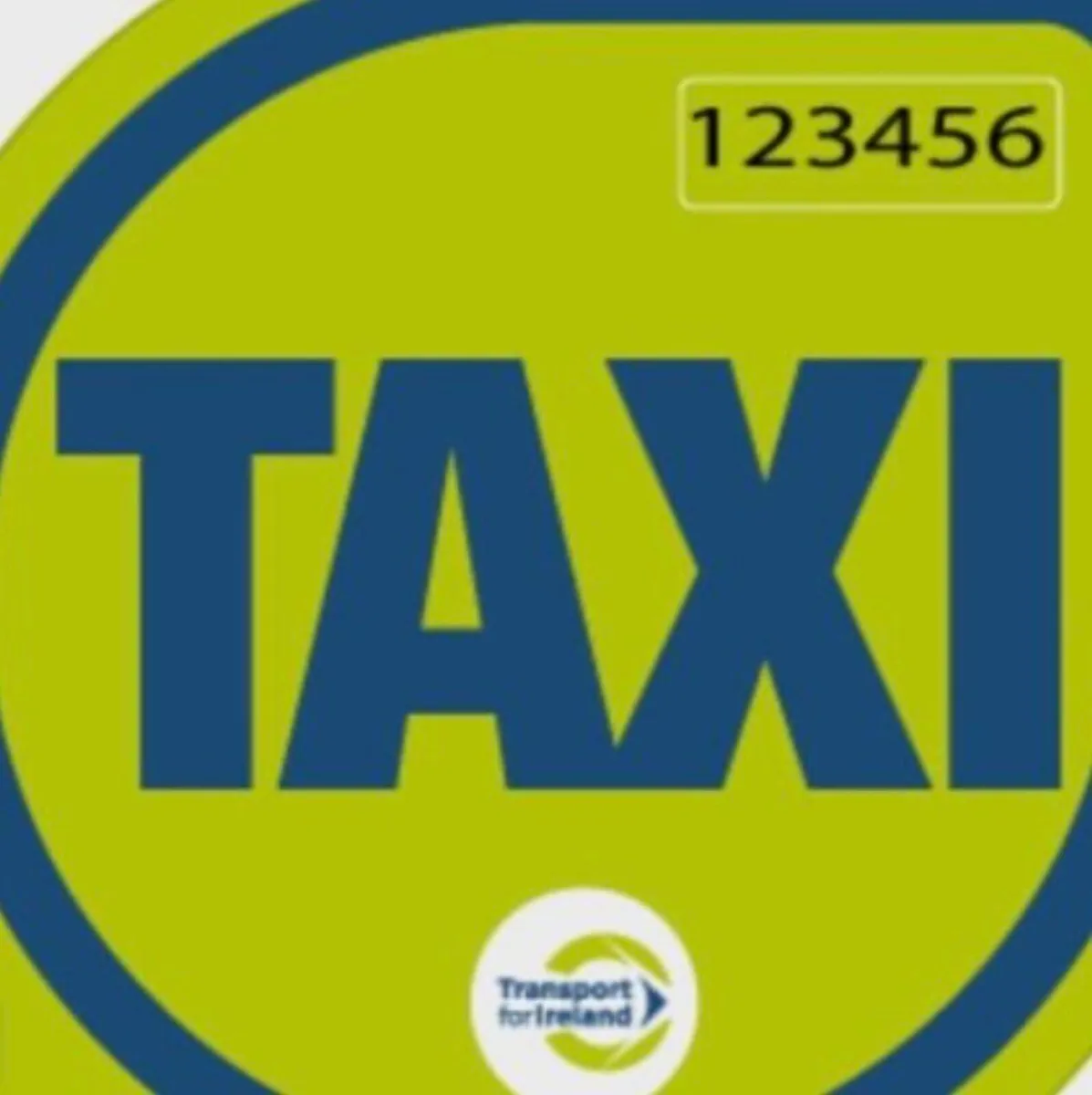Taxi plate wanted salon taxi plate
