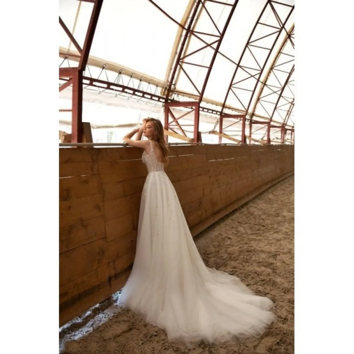Monreal Wedding dress A-line  color White - Image 1