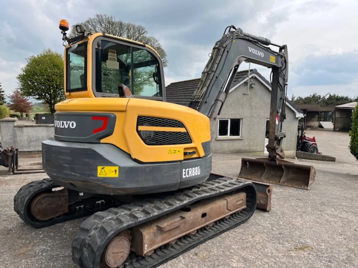 2015 Volvo ECR 88D Excavator - Image 3