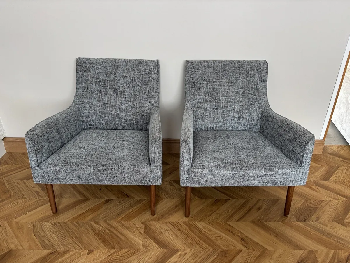 Armchairs (Pair) - Like New, excellent condition! - Image 2