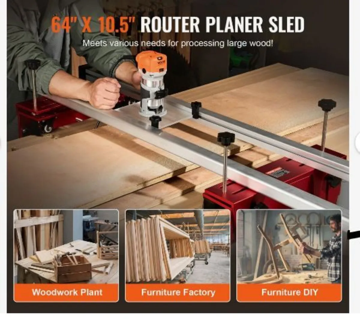 Router Sled, 64 inches/162.6 cm - Image 3