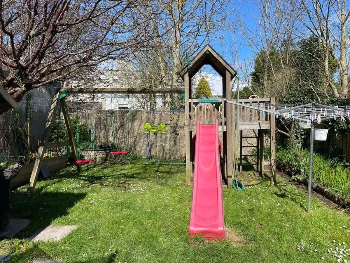 Jungle Gym Swings and Slide - Image 1