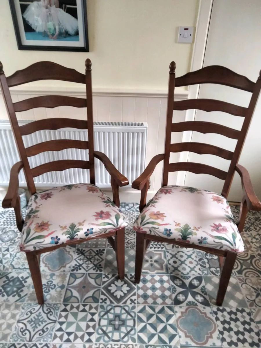 Two Carver Chairs - Image 1