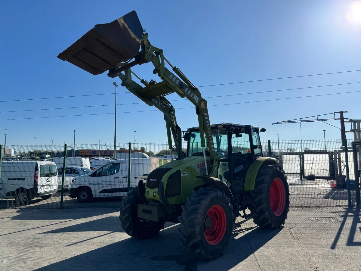 UNRESERVED 2014 CLAAS AXOS 340 C/W ROSSMORE LOADER - Image 1