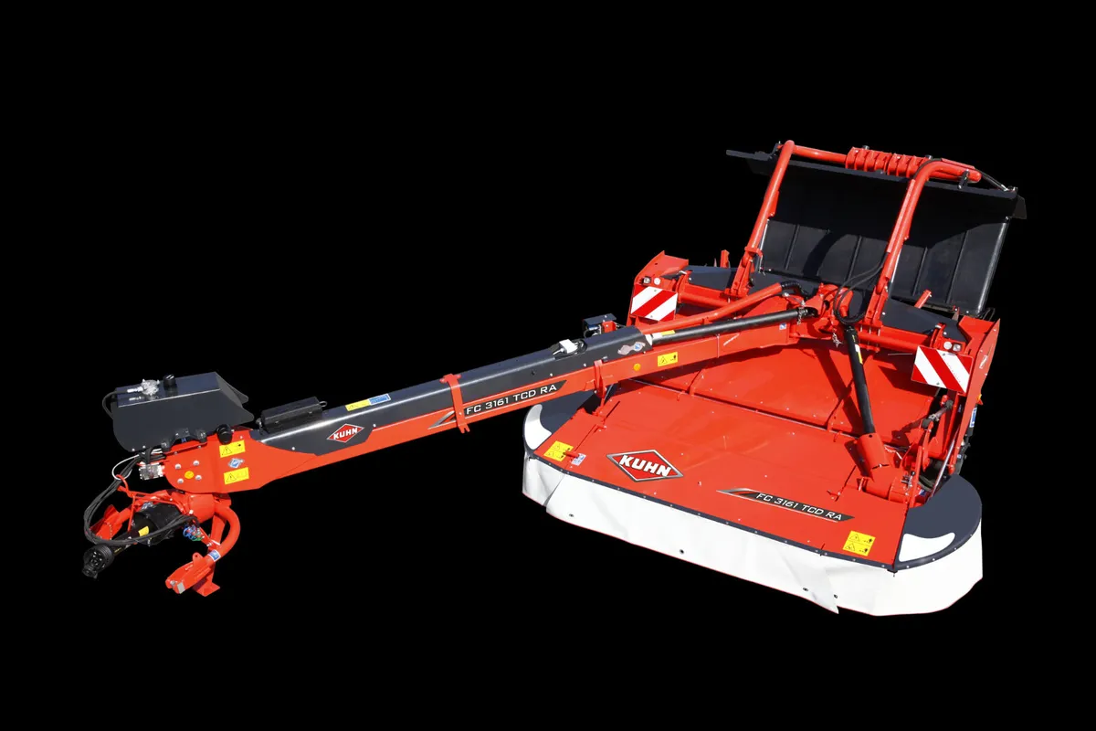 KUHN FC3161 TCD RA 10' MOWER CONDITIONER + GROUPER - Image 2