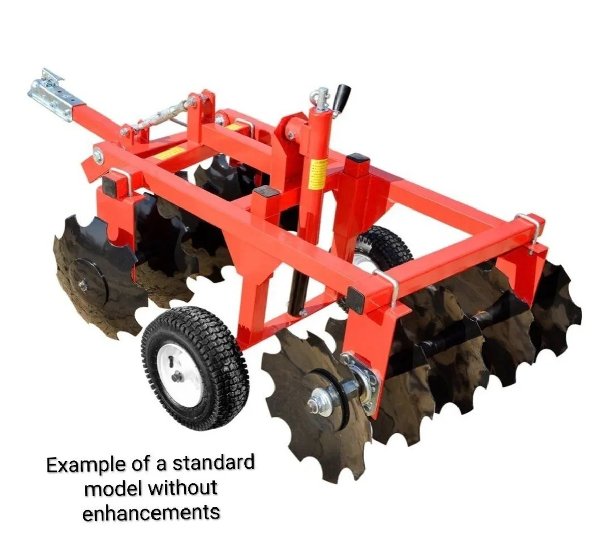 ATV Quad 33" Disc Harrow Reinforced for Heavy Soil - Image 2