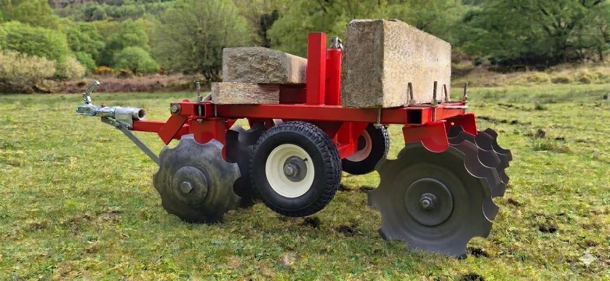 ATV Quad 33" Disc Harrow Reinforced for Heavy Soil - Image 3