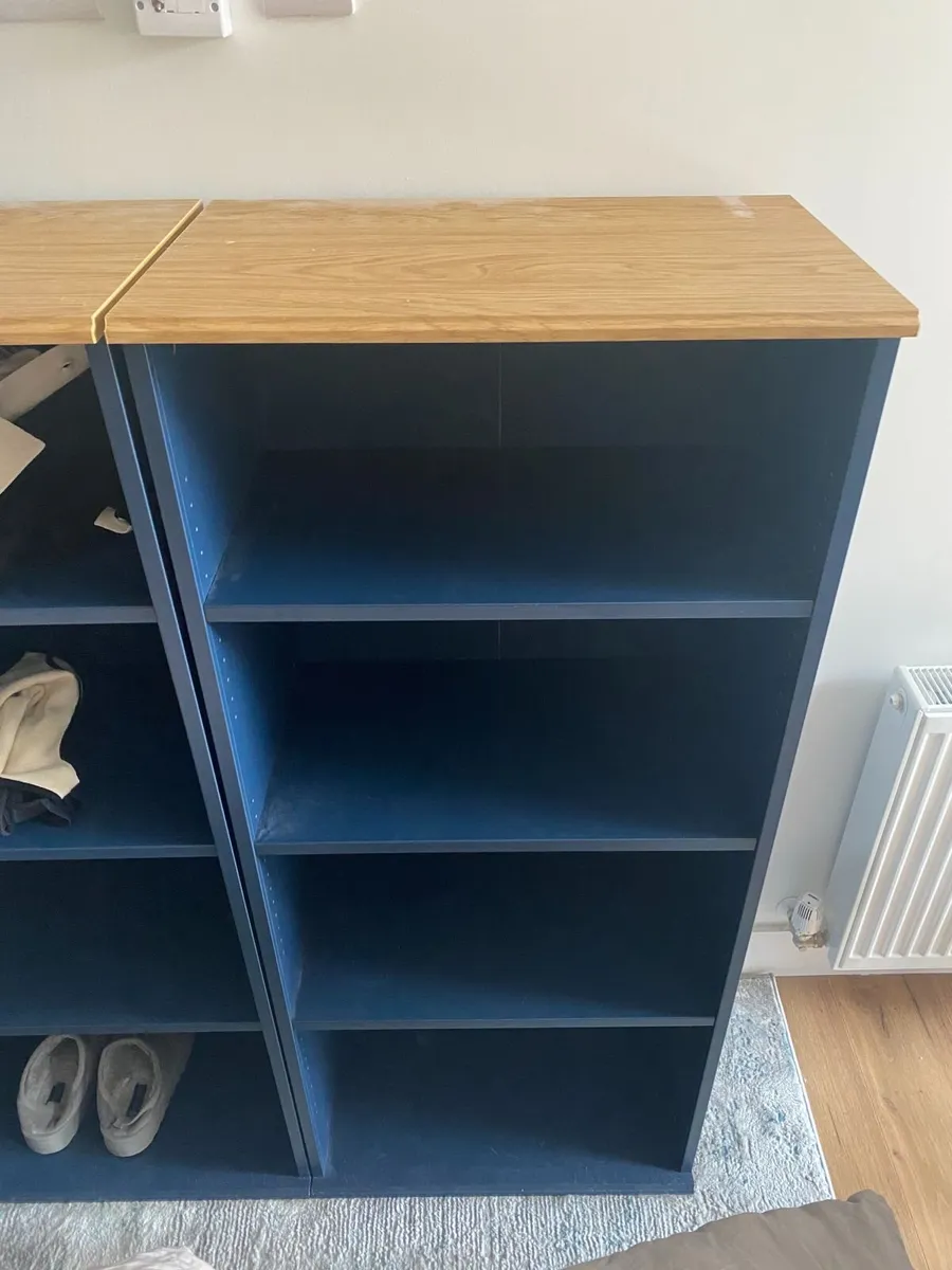 Ikea bookshelf - Skurvby Dark-Blue - Image 1