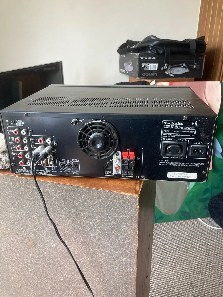 technics amp and cassette deck marantz cd player - Image 2
