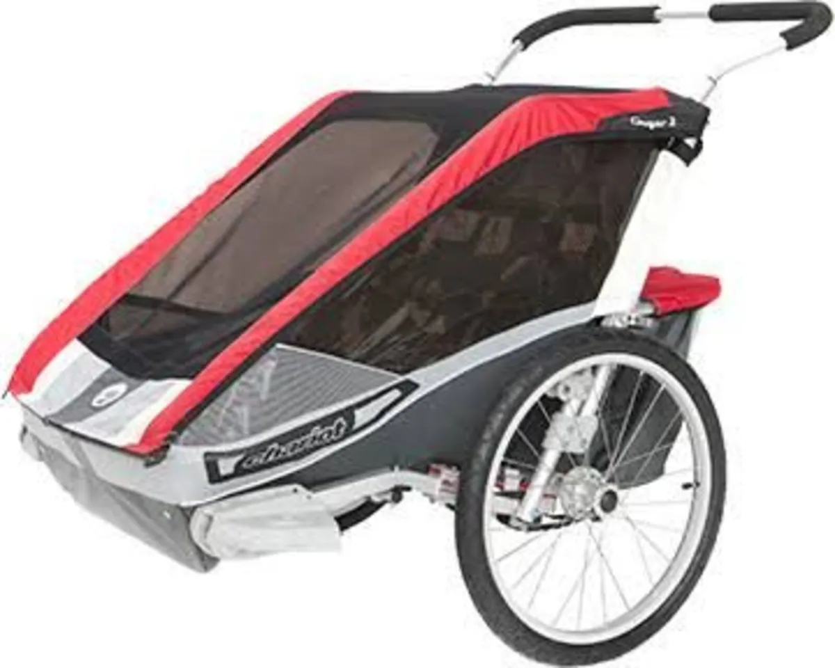 Thule Chariot Cougar 2 Double buggy bike trailer - Image 2