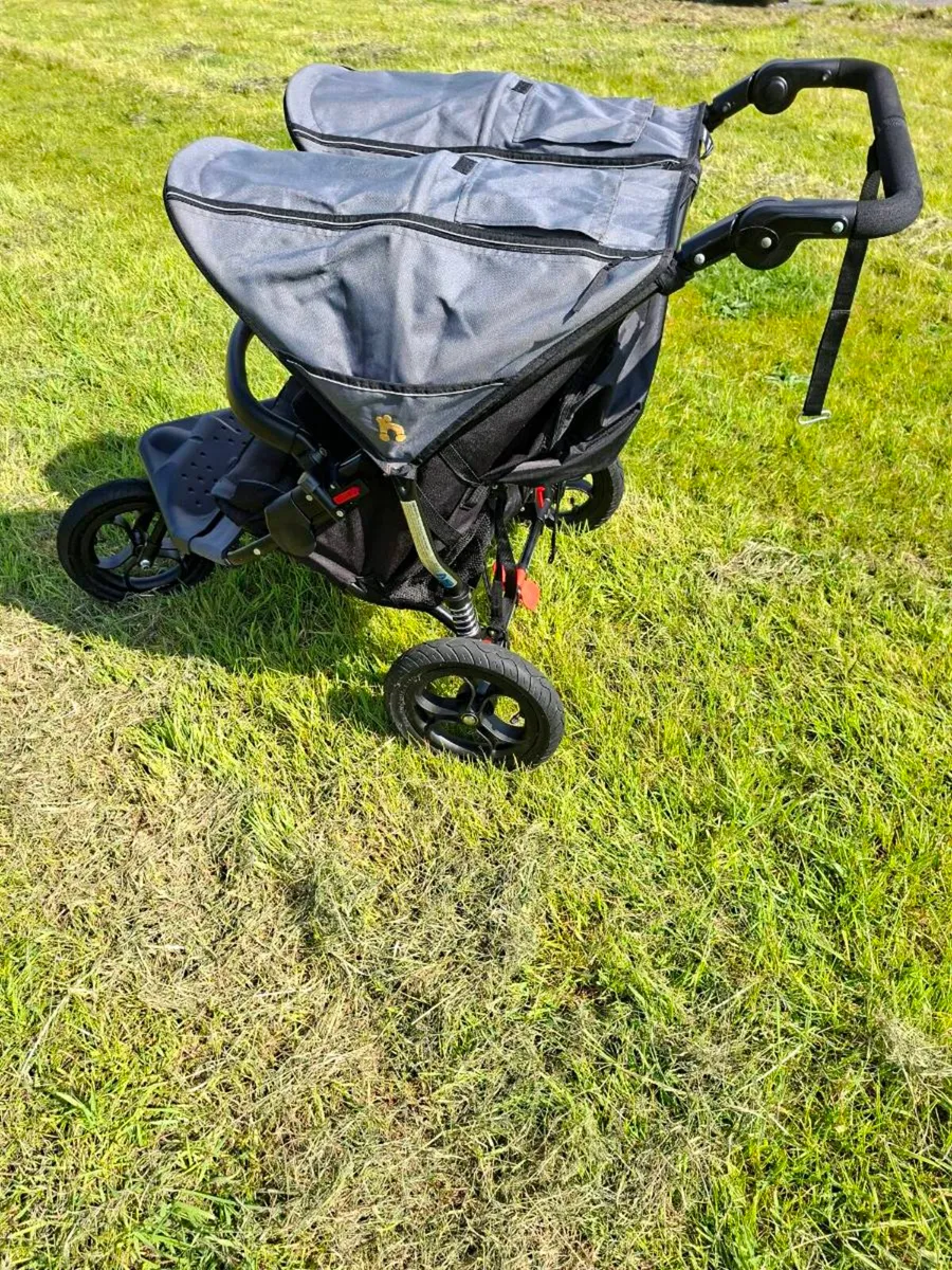 OUT N ABOUT DOUBLE BUGGY & BASSINET - Image 4