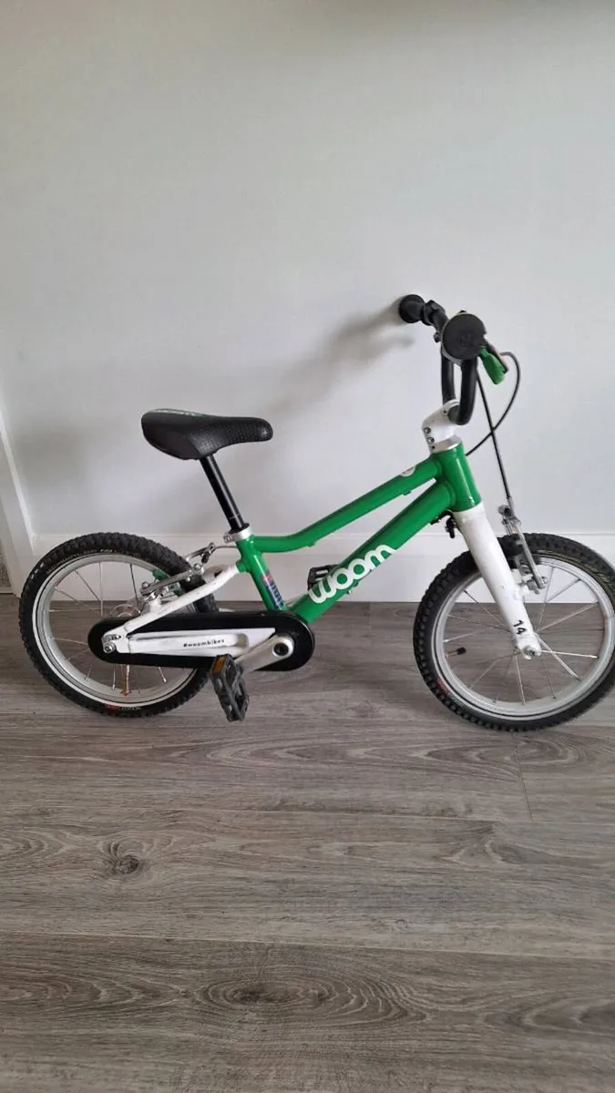 Woom 14" 5KG Kids Bike - Image 1