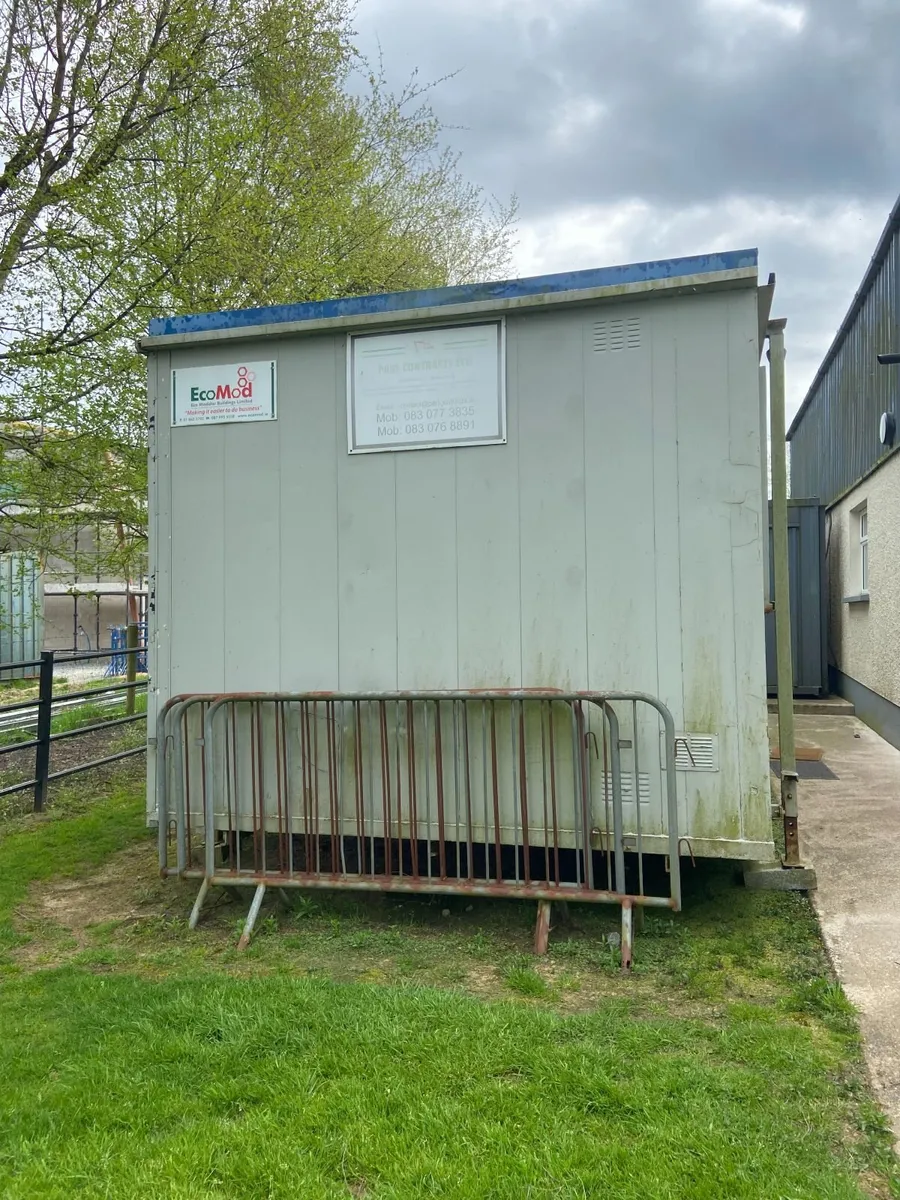 SITE OFFICE CABIN CONTAINER x 2 FOR SALE - Image 2