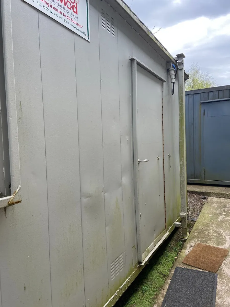 SITE OFFICE CABIN CONTAINER x 2 FOR SALE - Image 3