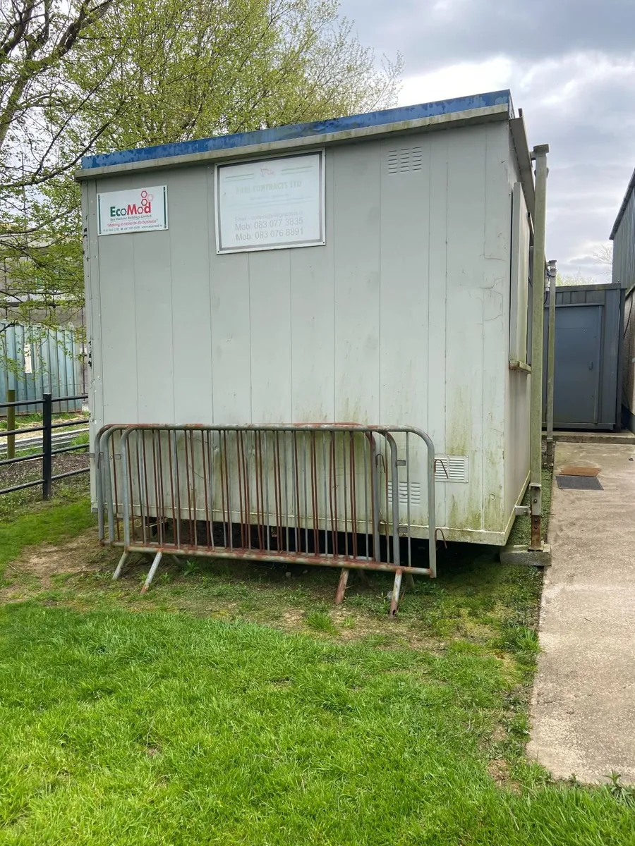 SITE OFFICE CABIN CONTAINER x 2 FOR SALE - Image 4