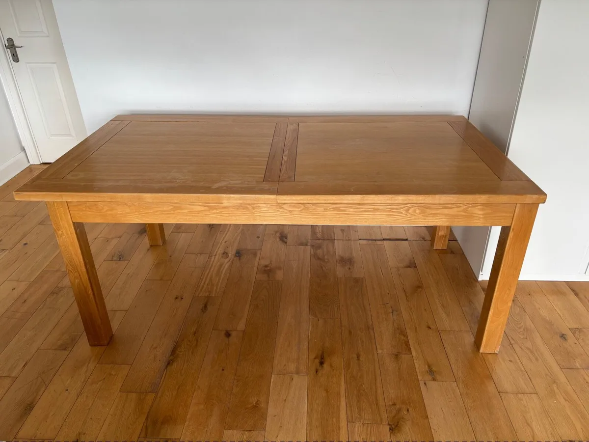 Oak Dining Table - Image 1