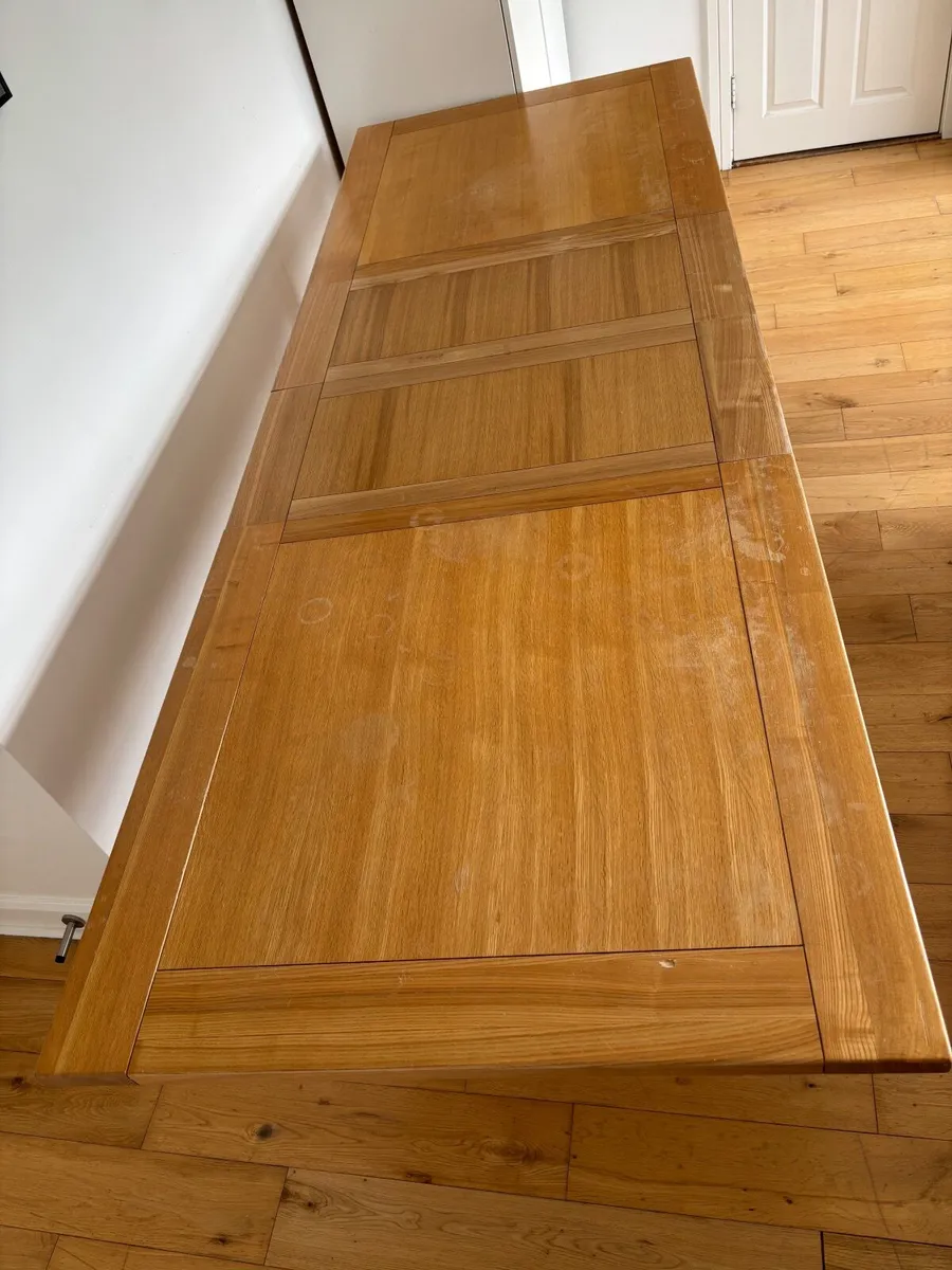 Oak Dining Table - Image 3