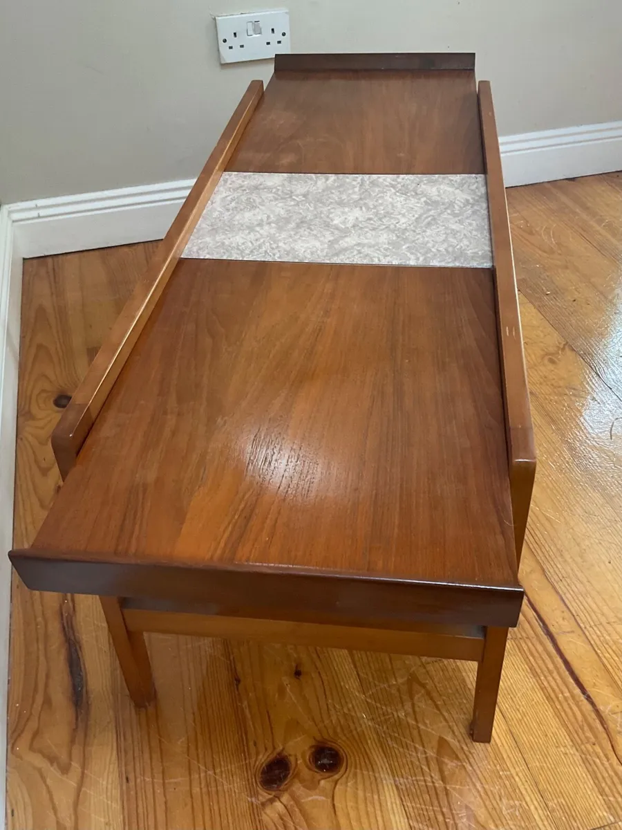 Mid century  extendable coffee table - Image 2