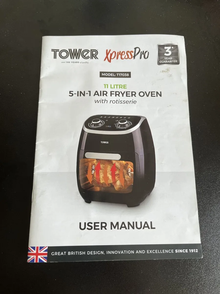 Tower XpressPro 5-in-1 Air Fryer Oven – 11 Litre - Image 2