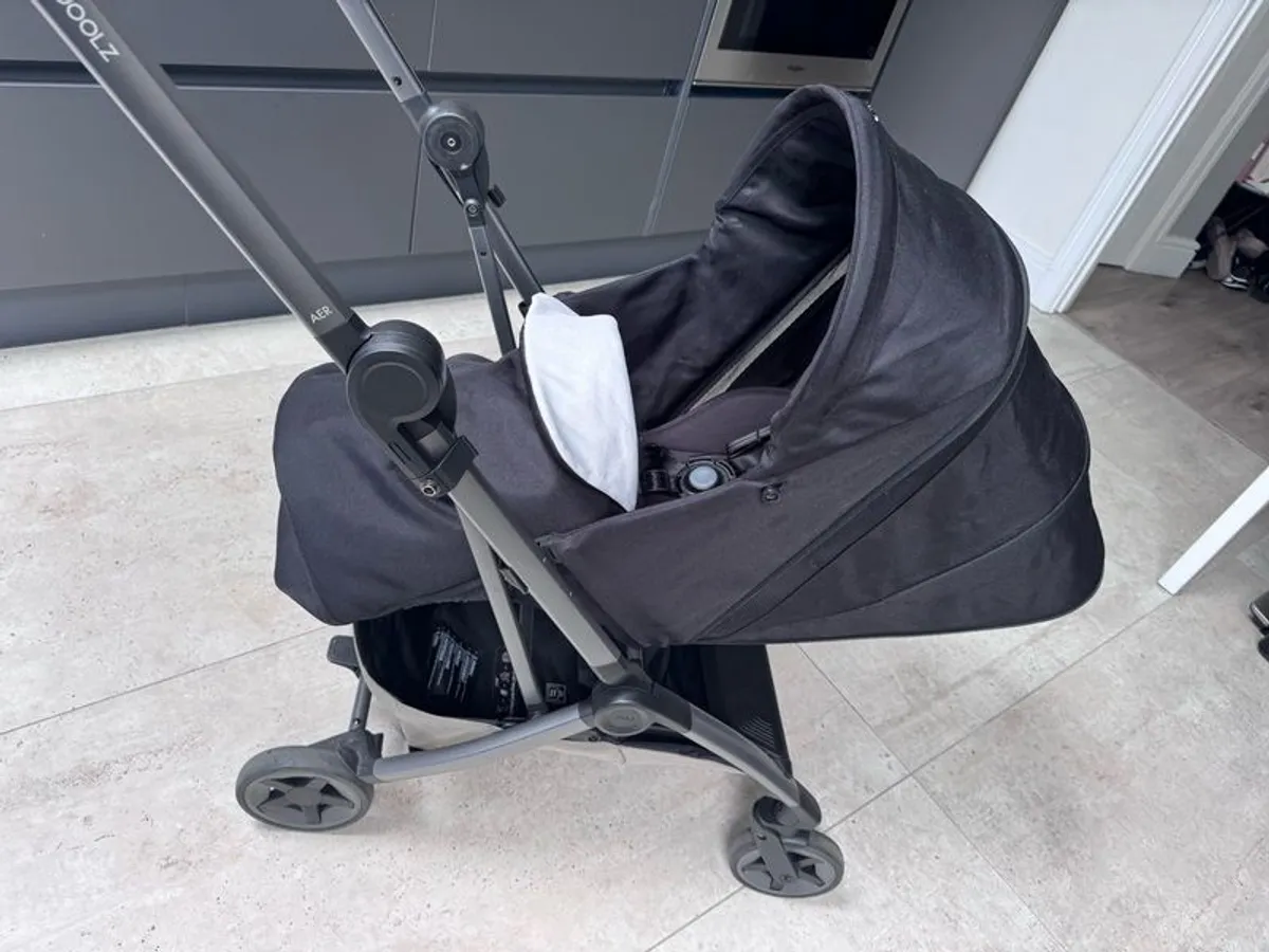 Joolz aer 2 nest to seat + rain cover - Image 1