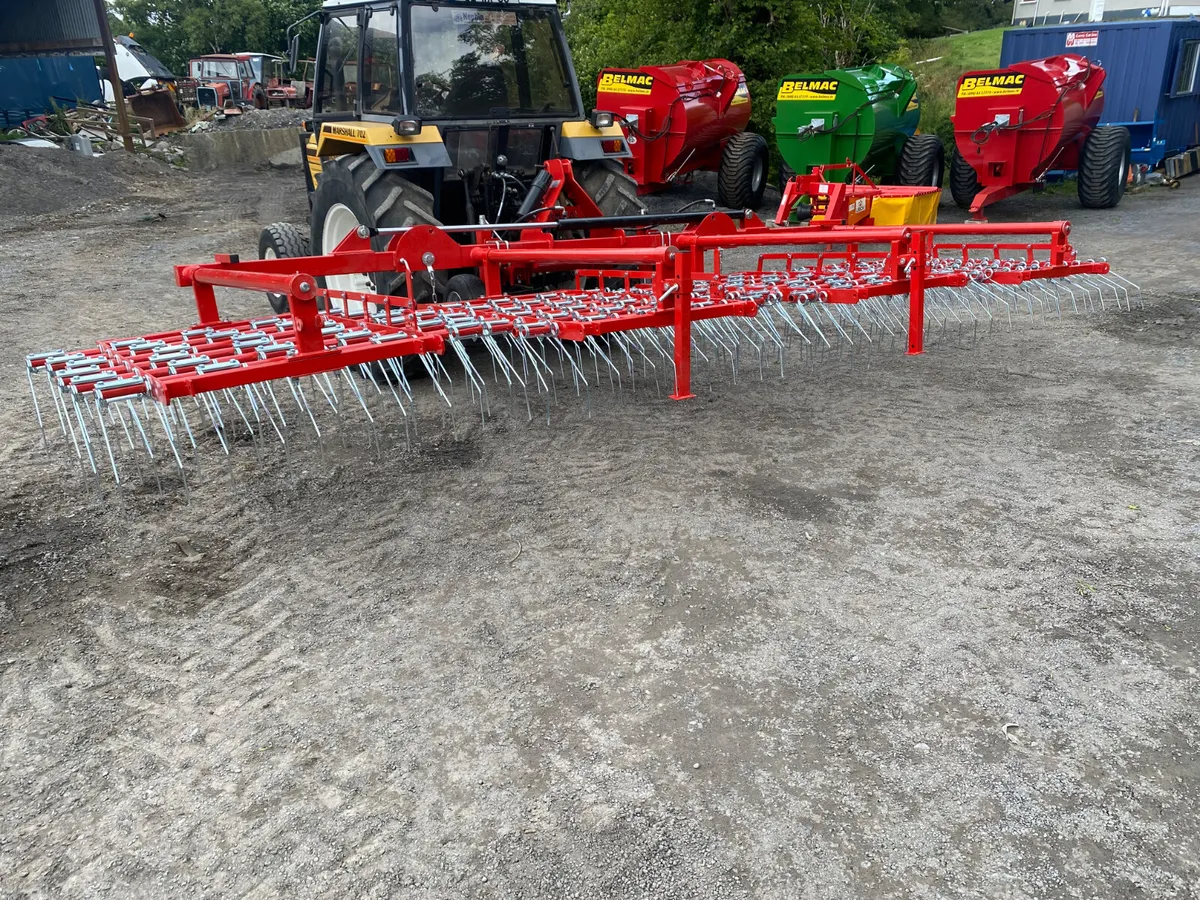 Jarmet 6metre Harrow/ C/W Hydraulic fold up - Image 3