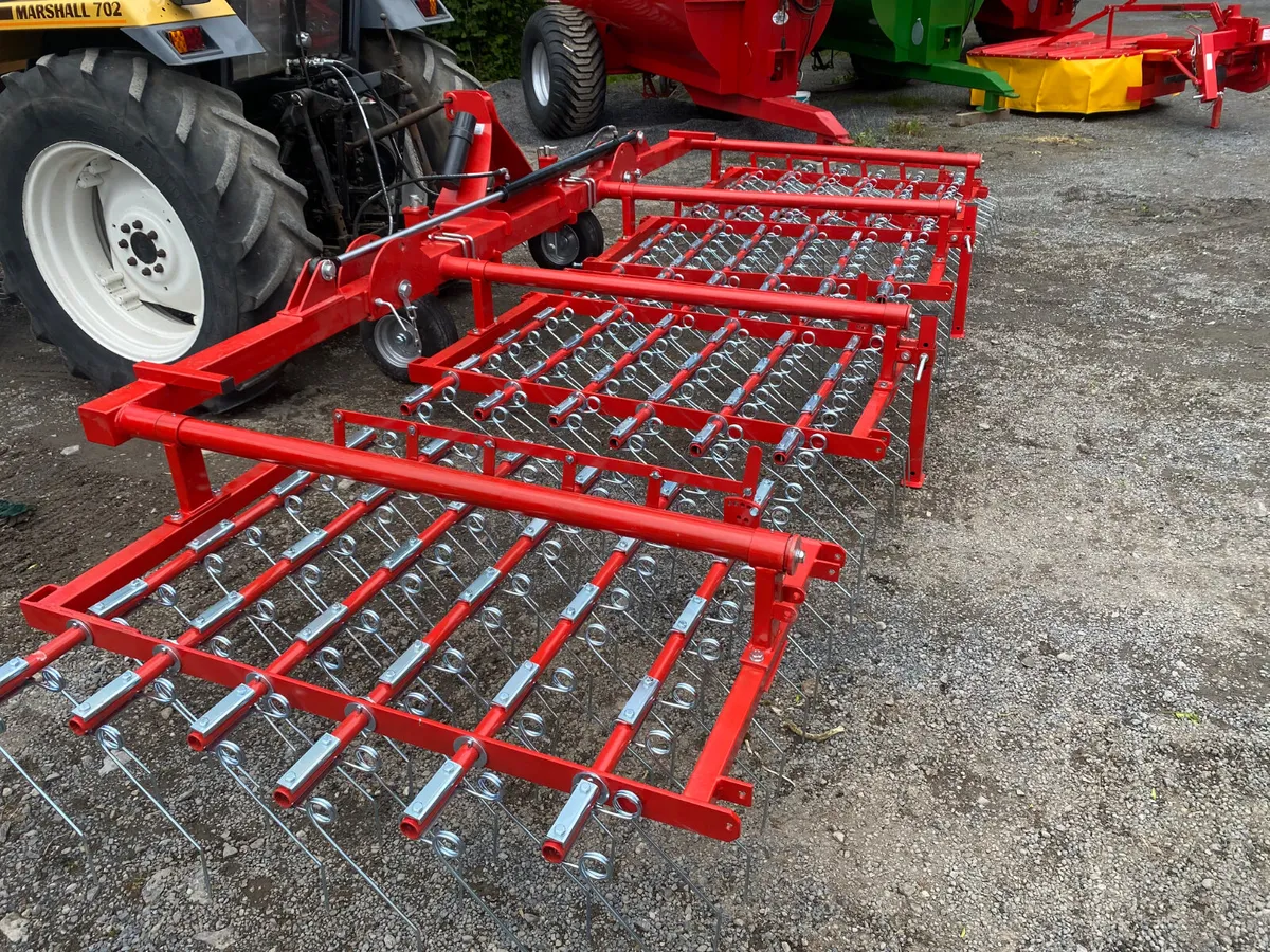 Jarmet 6metre Harrow/ C/W Hydraulic fold up - Image 1