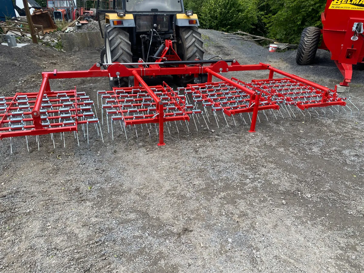 Jarmet 6metre Harrow/ C/W Hydraulic fold up - Image 2
