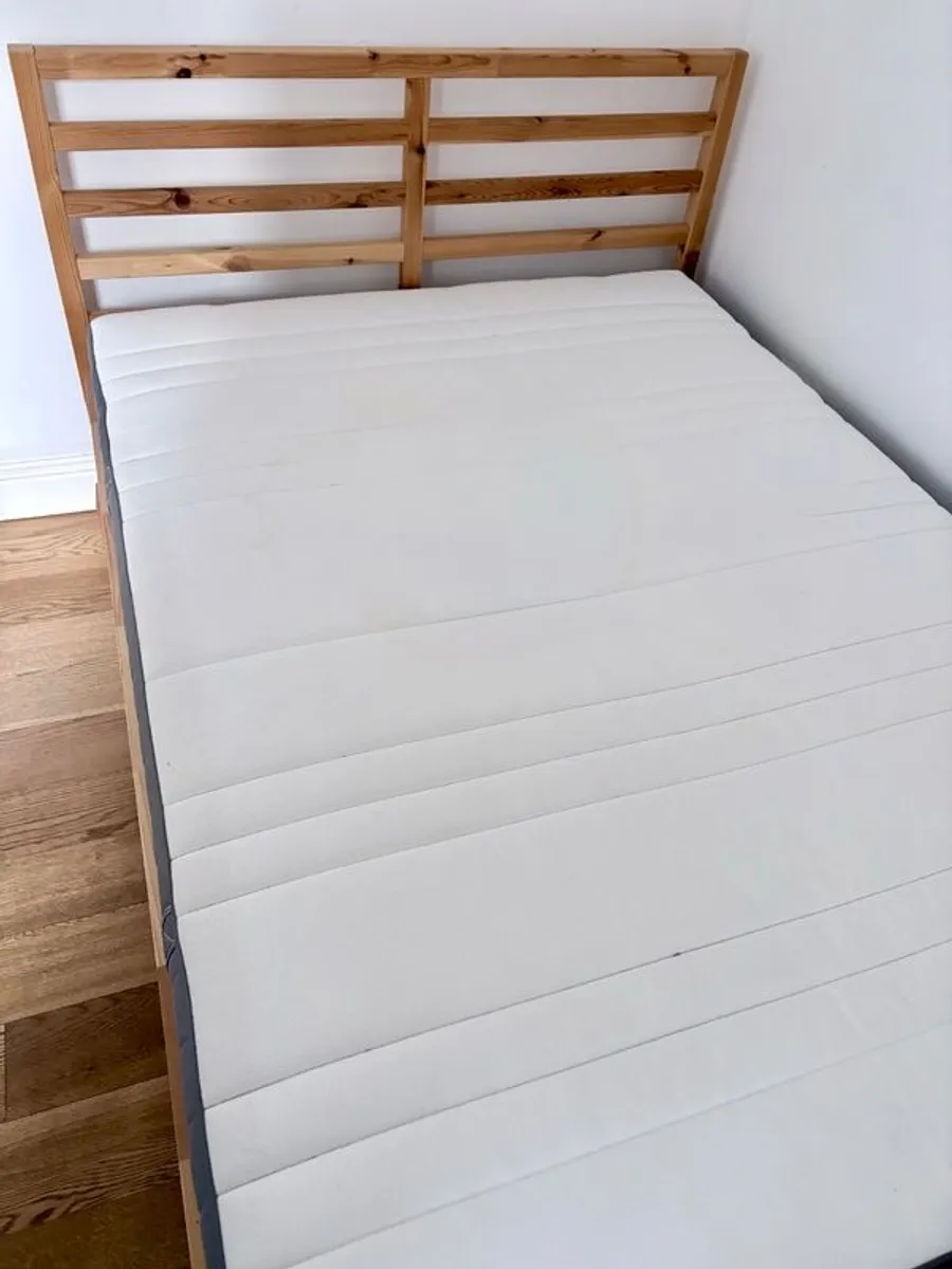 Ikea Tarva Pine Double Bed - Image 1