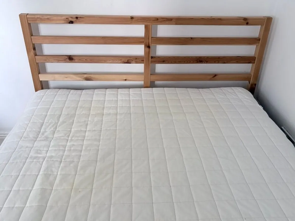 Ikea Tarva Pine Double Bed - Image 2