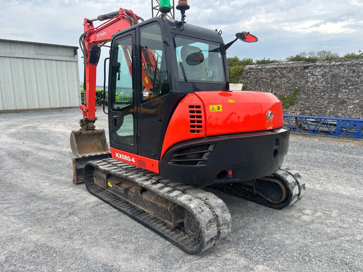 Kubota KX080-4 - Image 2
