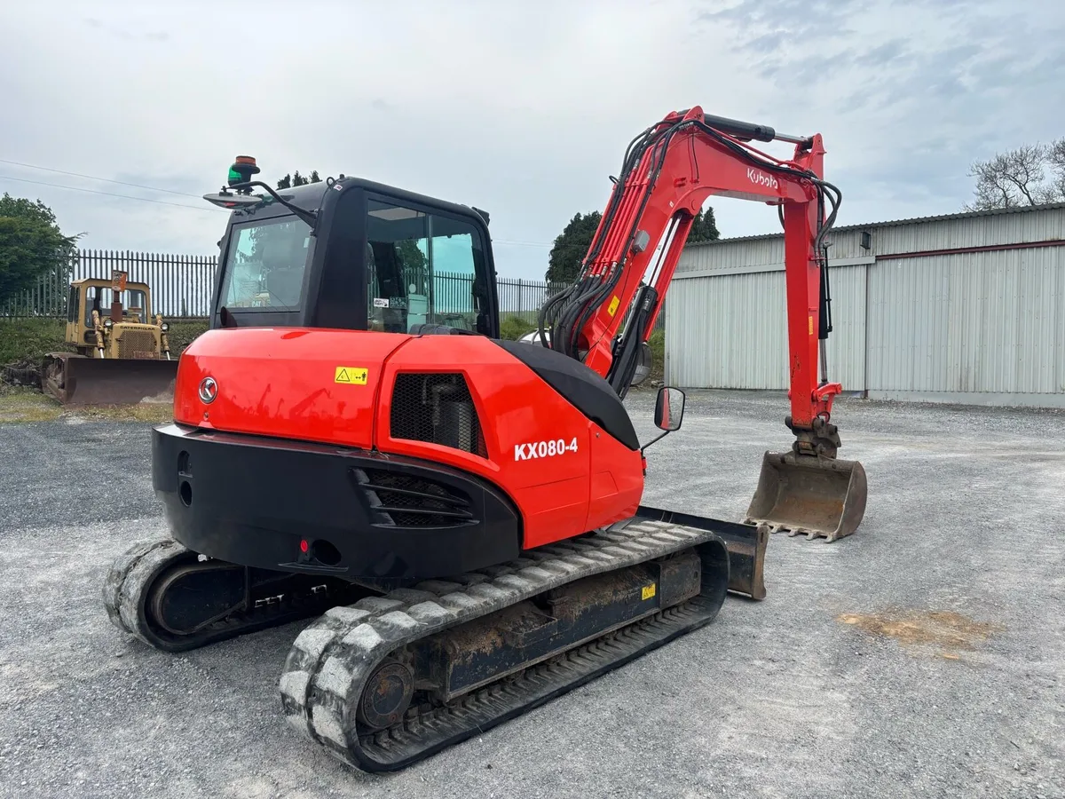 Kubota KX080-4 - Image 3