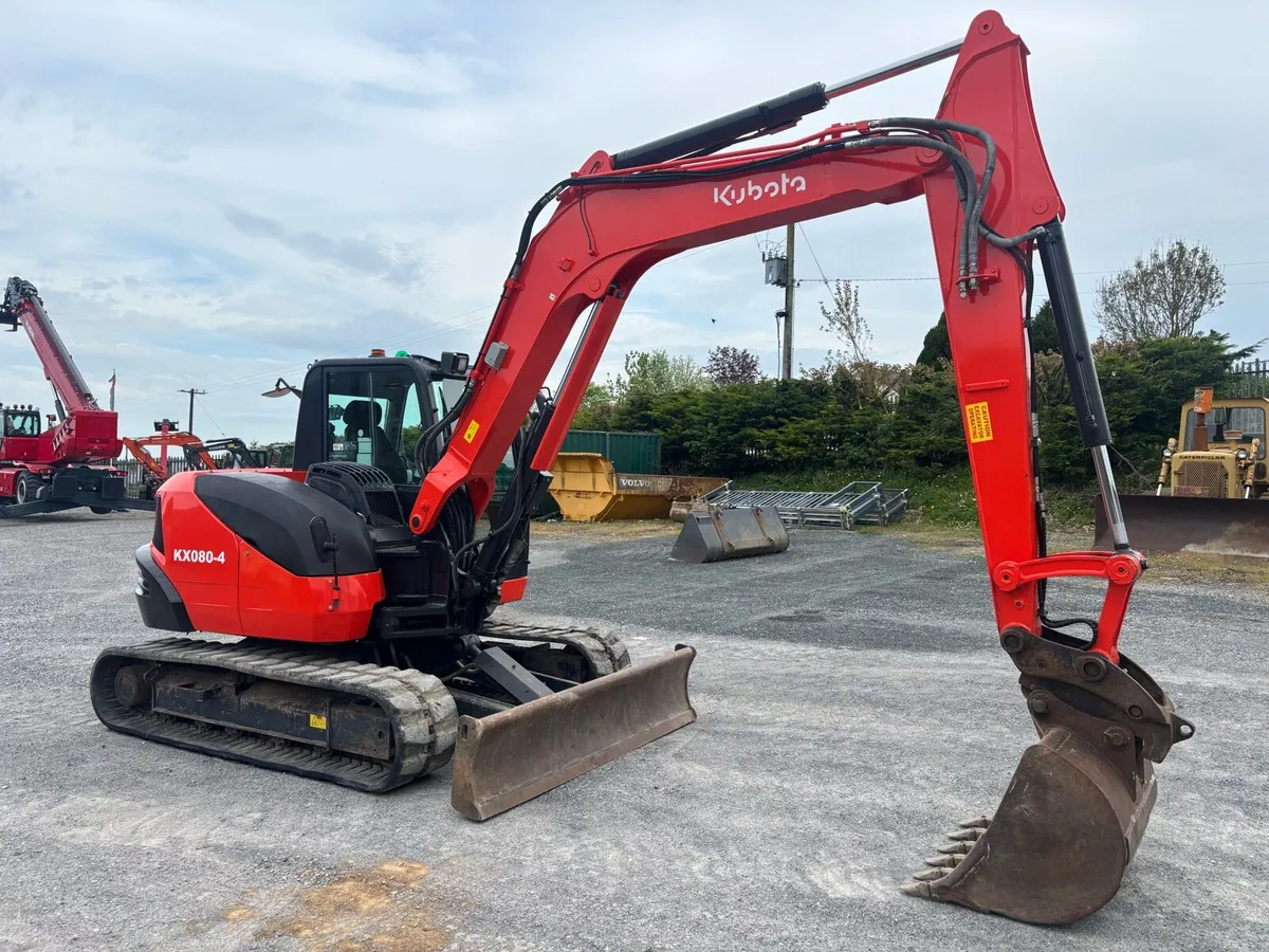 Kubota KX080-4 - Image 4