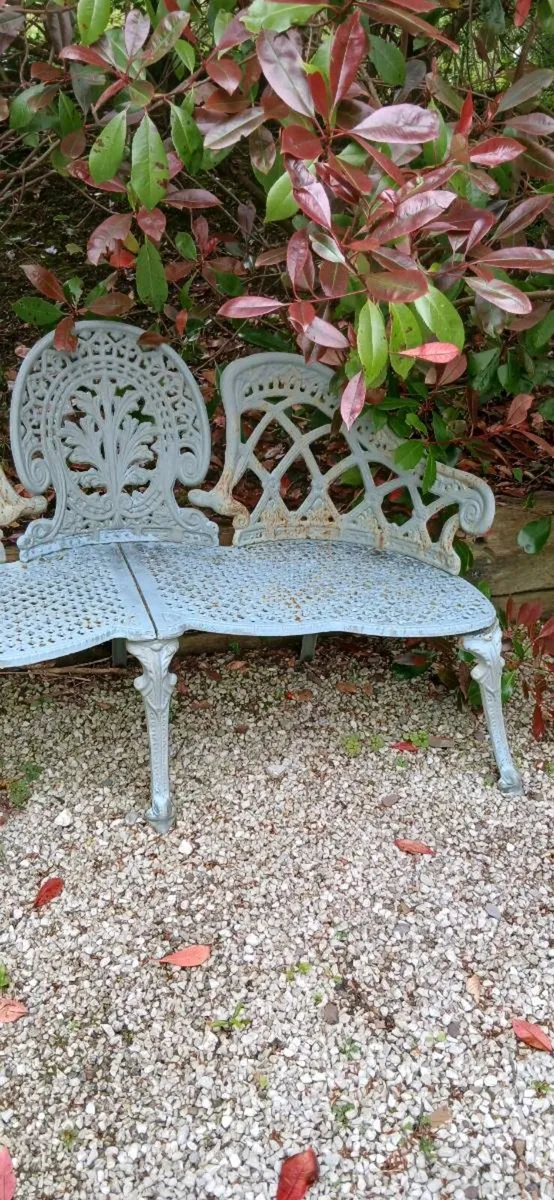 Cast Iron Garden bench - Image 3