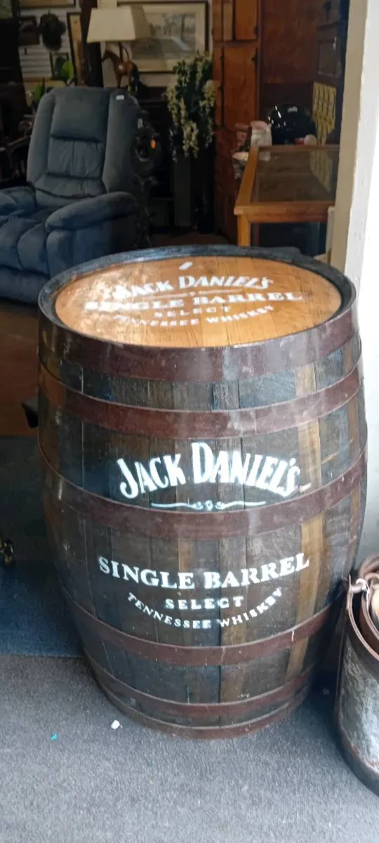 Decorative Original Whiskey Cask - Image 1
