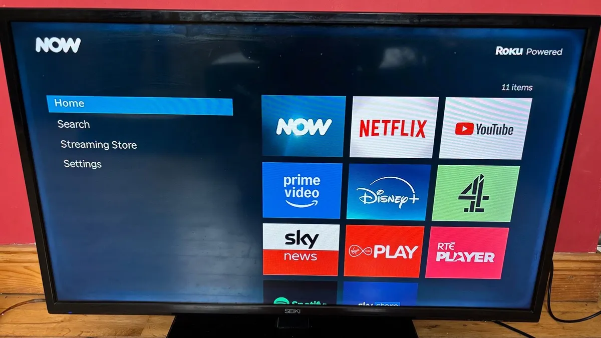 40” LED TV with NOW TV Smart Stick - Image 4