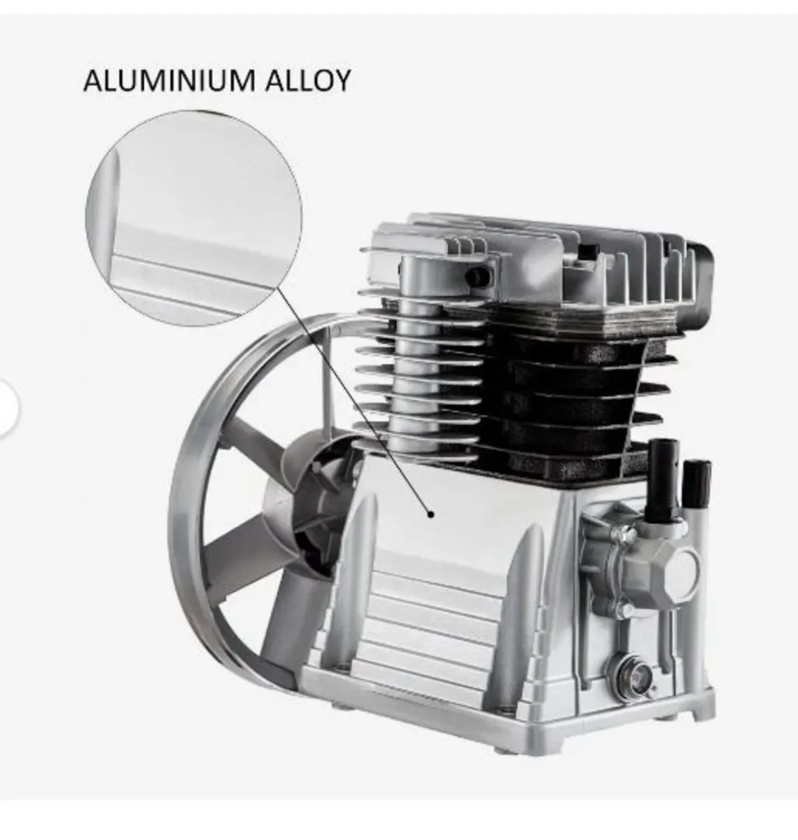 New Industrial Twin Cylinder Air Compressor - Image 2
