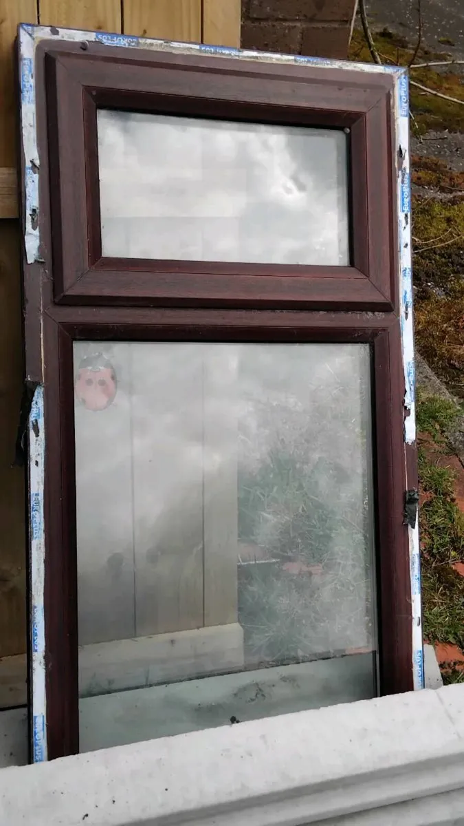 Pvc patio door 2x windows - Image 4