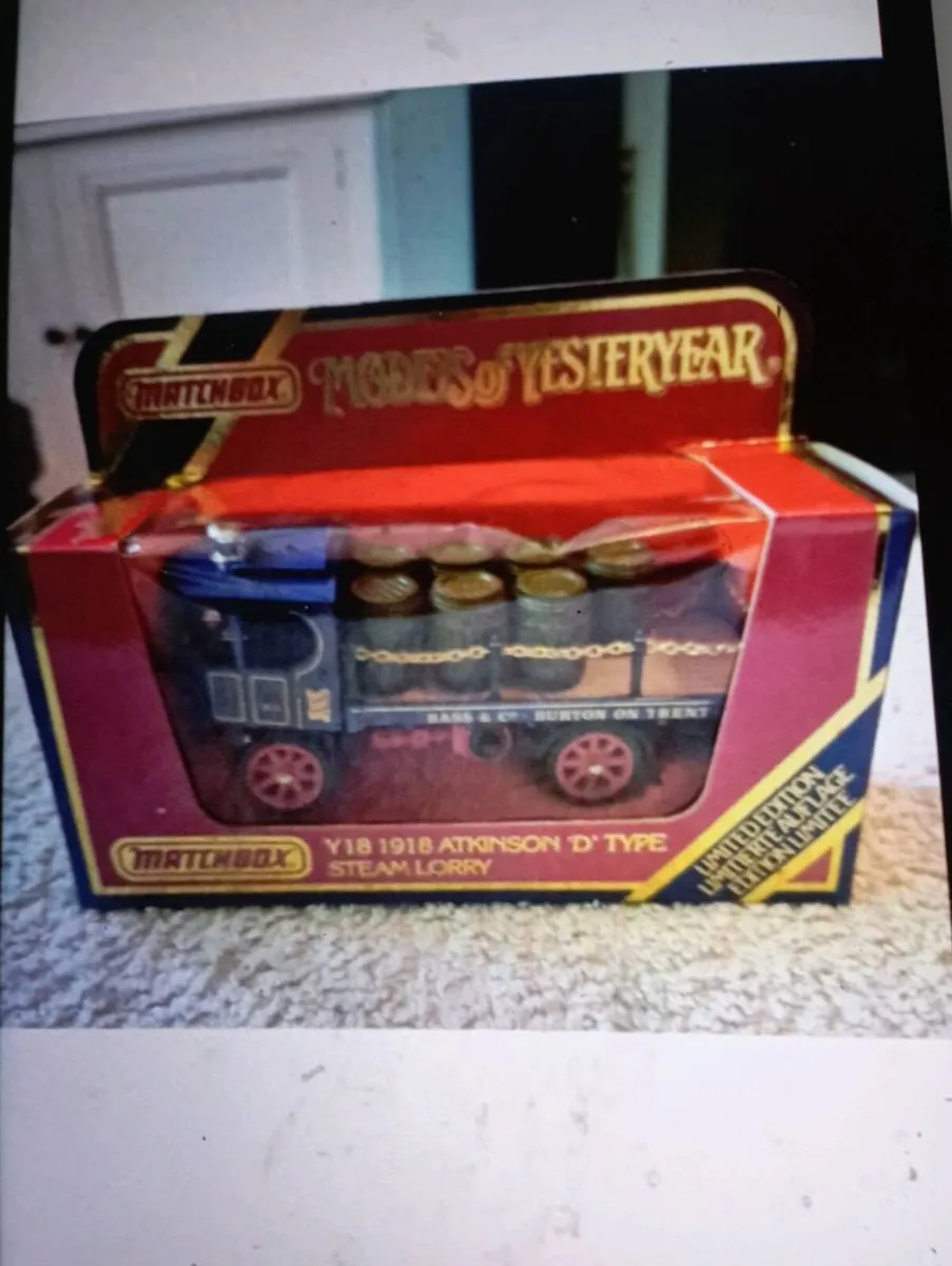 MODLES OF YESTERYEAR DIECAST Y18 ATKINSON D STEAM - Image 1