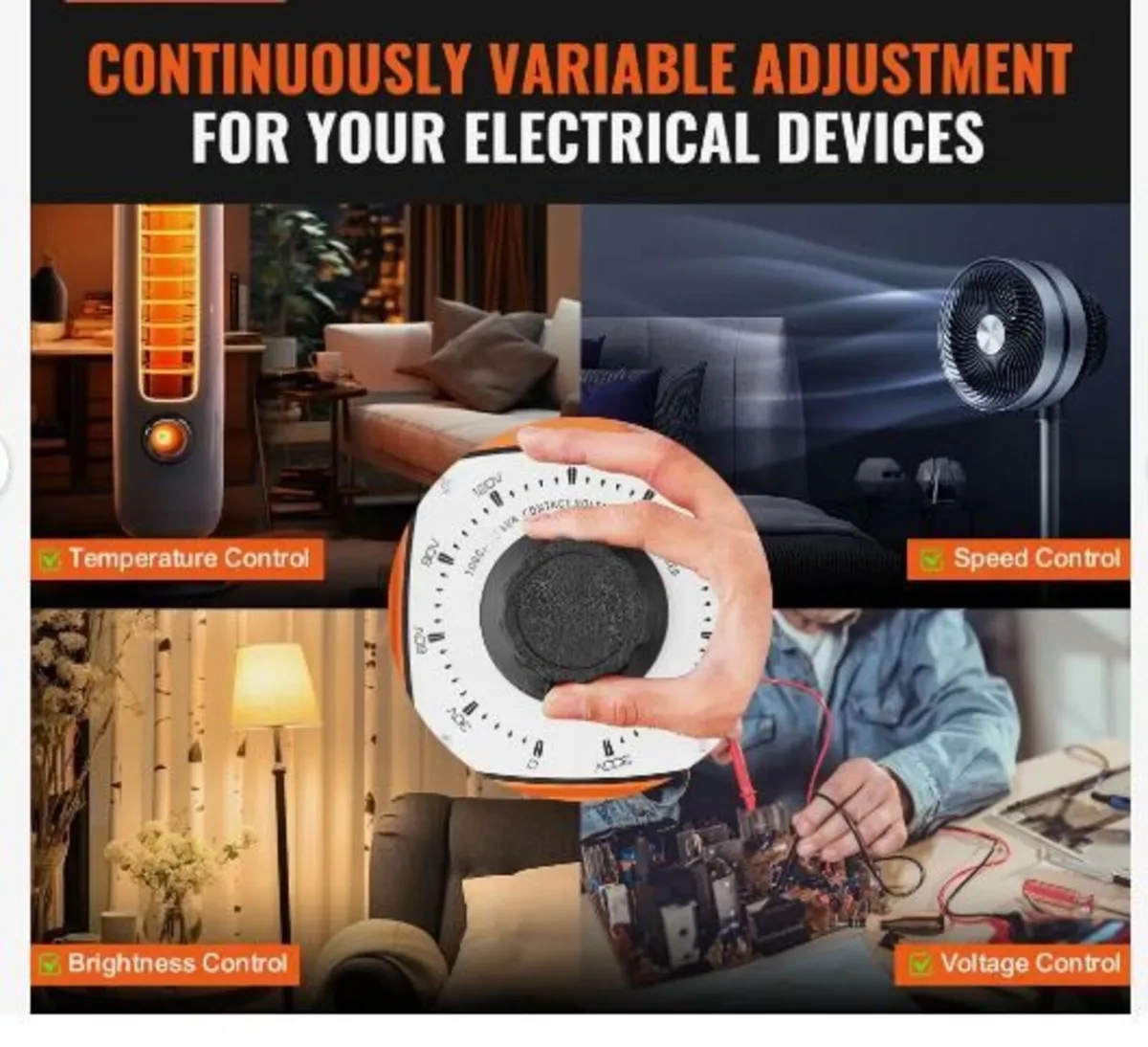 3000VA Auto Variable Voltage Transformer - Image 2