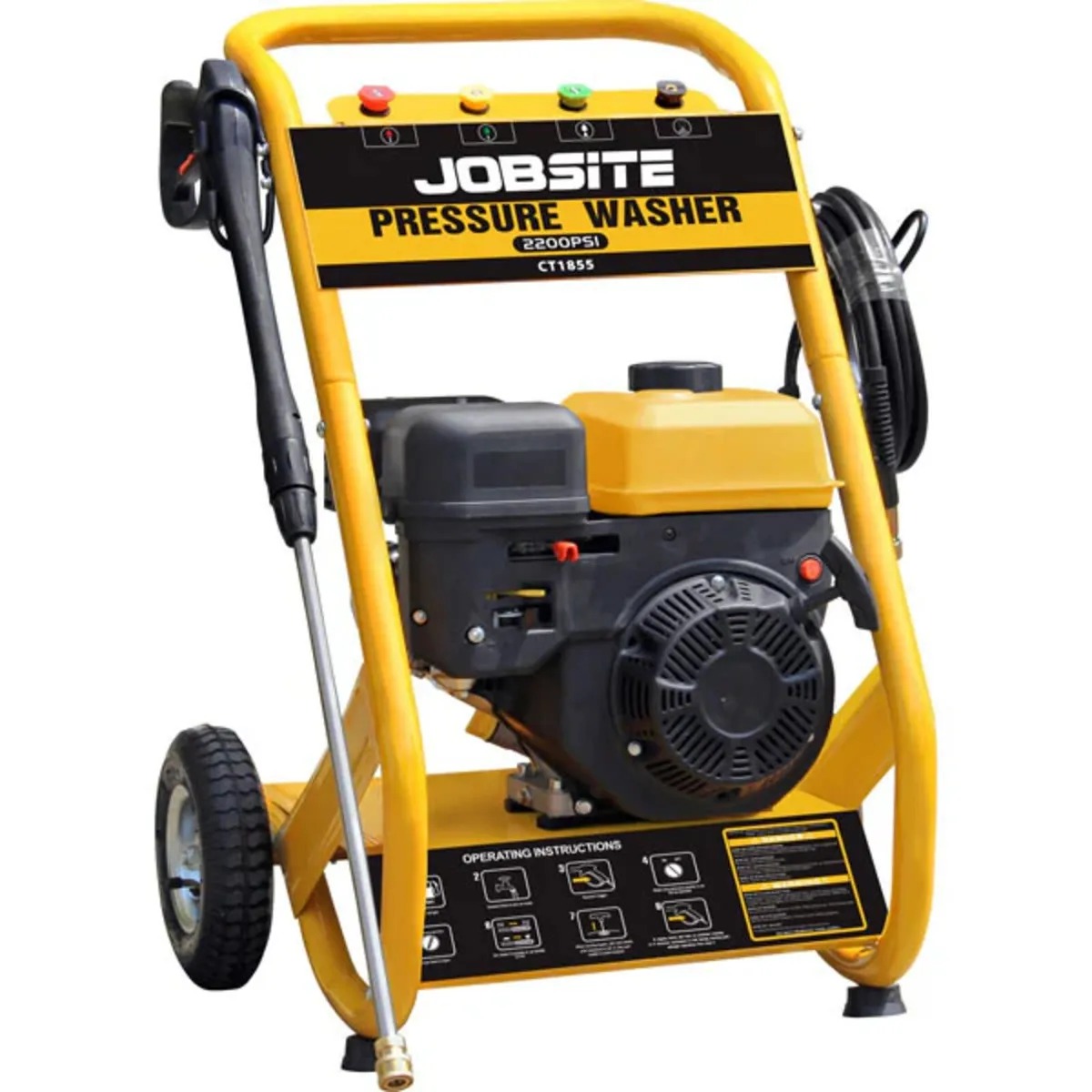 Petrol Pressure Washer 2200psi 6.5HP - Image 1