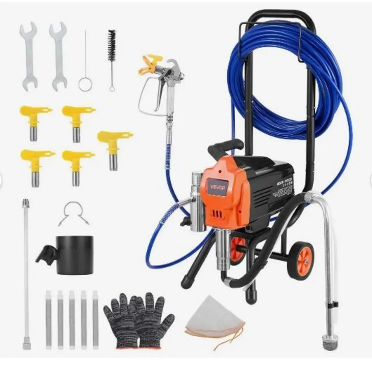 Stand Airless Paint Sprayer, 1500W - Image 1