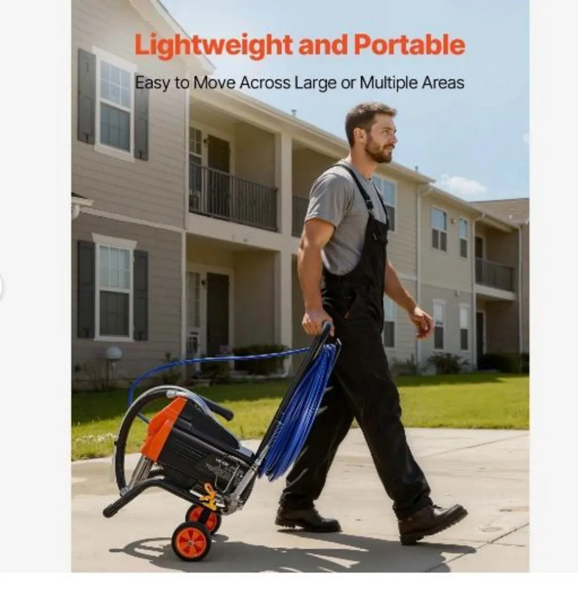 Stand Airless Paint Sprayer, 1500W - Image 4