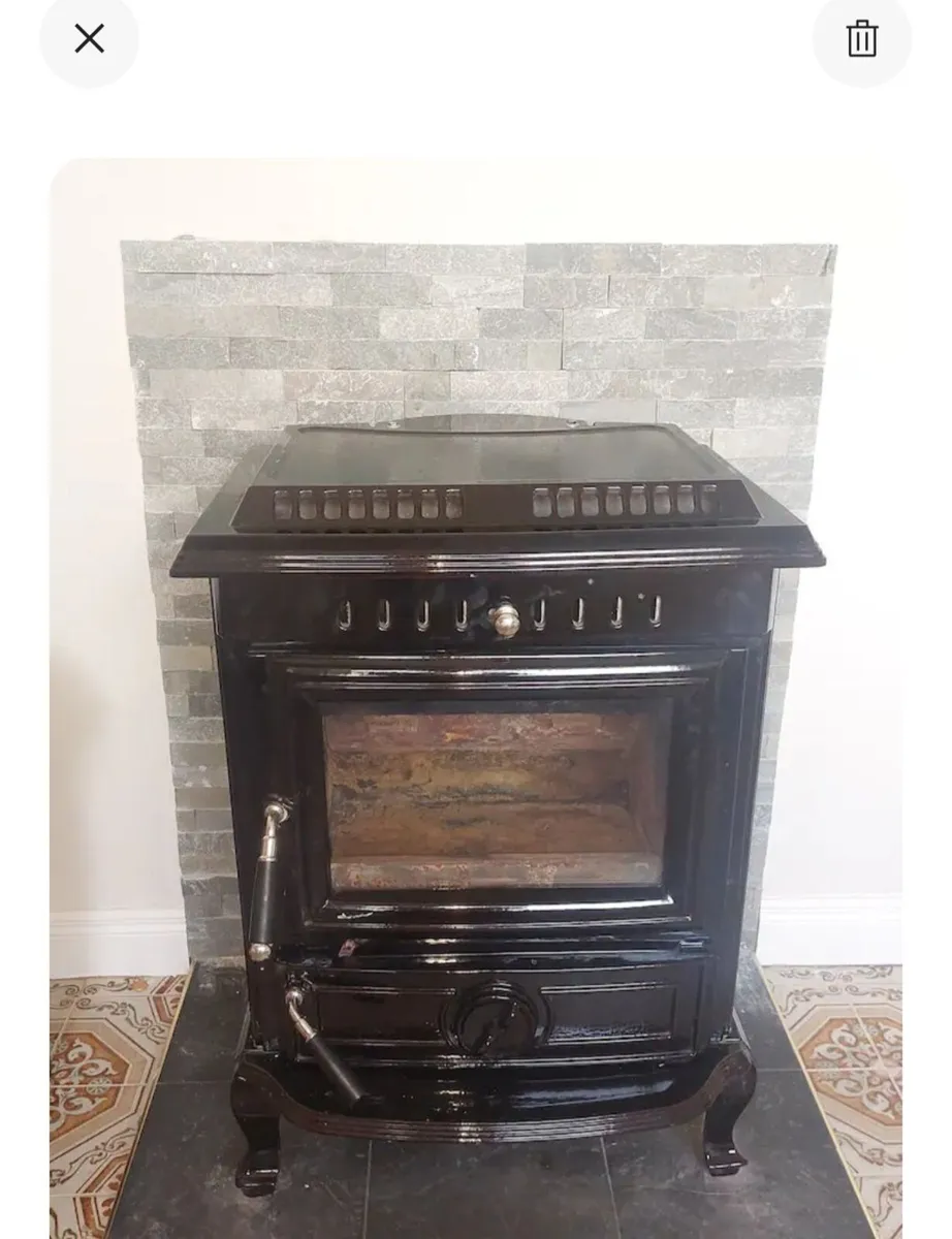 Stove solid fuel back boiler - Image 1