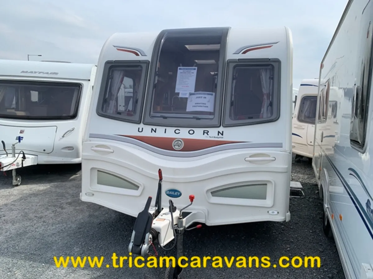 2014 Bailey Unicorn Cadiz Twin Fixed Beds - Image 1