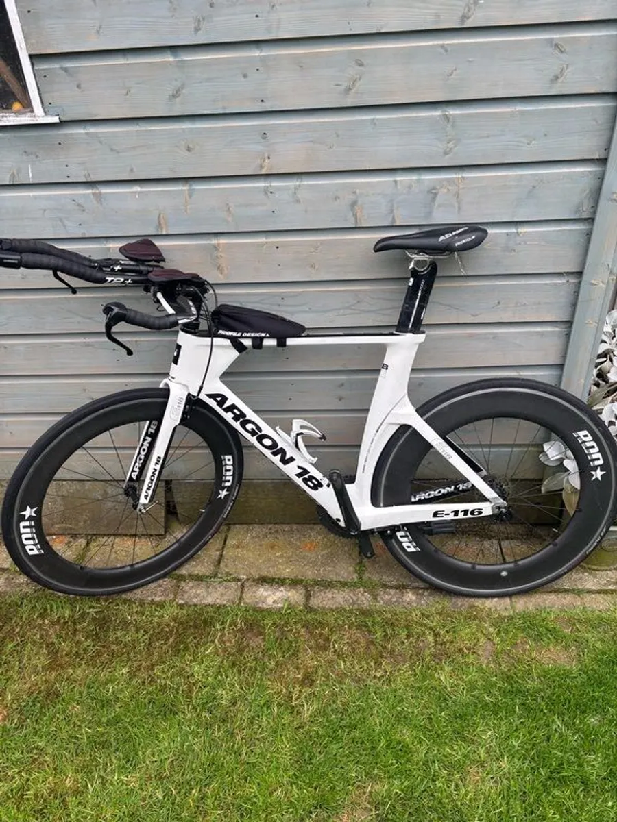 argon 18 e-116 triathlon bike/tt bike - Image 1
