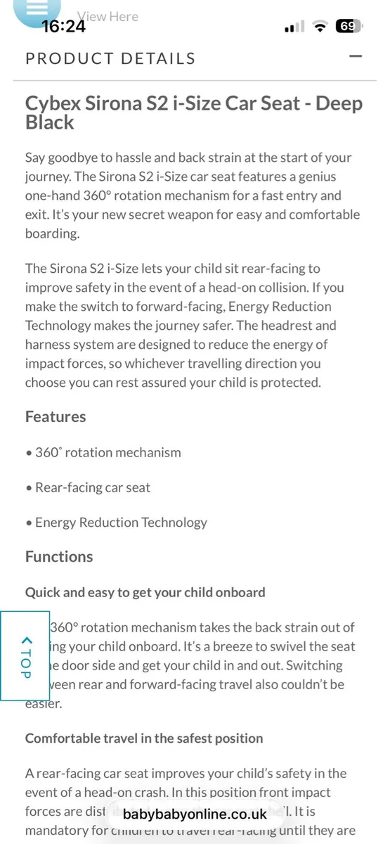Cybex Sirona S2 I-Size - Image 3